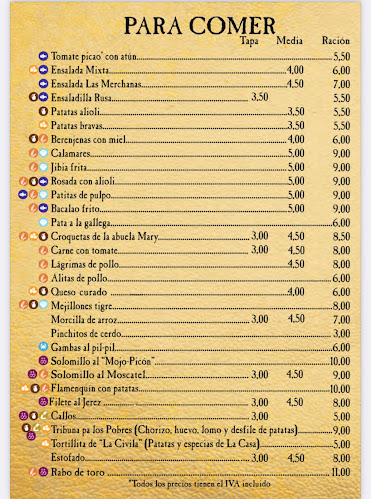 Reviews of Taberna Cofrade Las Merchanas in Málaga - Gastronomía y hostelería