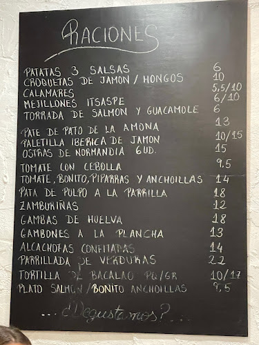 Opinii despre Bar Prontxio în Donostia-San Sebastian - Gastronomía y hostelería