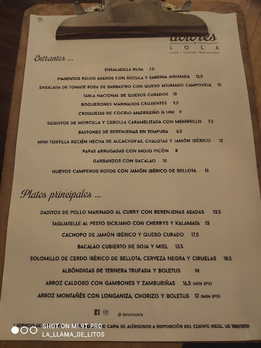 Reviews of Dolores y Lola in Madrid - Gastronomía y hostelería