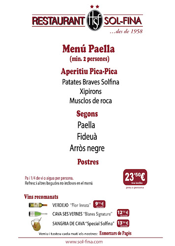 Hostal Solfina - Gastronomía y hostelería