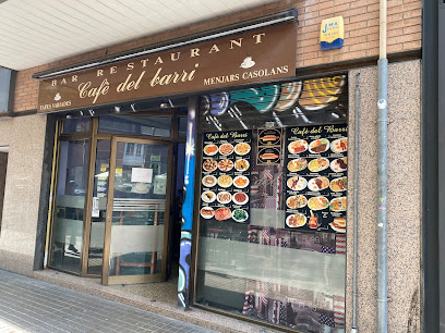 Bar Restaurant Cafe del barri