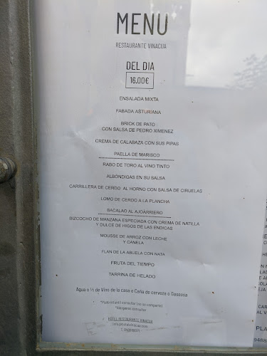 Bar Restaurante Vinacua - Gastronomía y hostelería