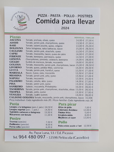 la Golosona Restaurante pizzería