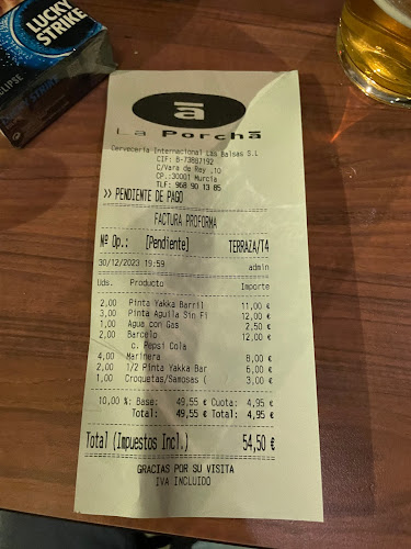 La Porchá Phone number