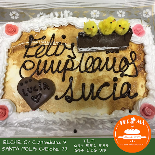 Panadería Fet A Mà Phone number