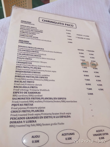 Chiringuito Paco - El Morche