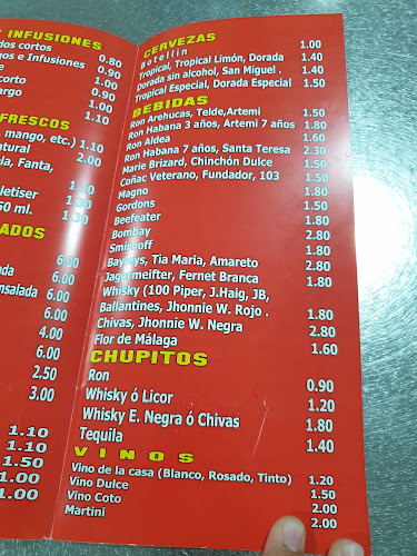 Comments and reviews of Bar Cafetería Carlos V