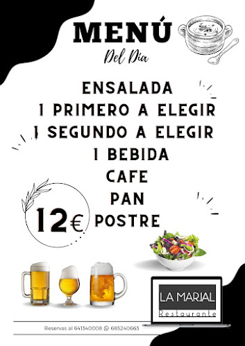 Opinii despre Restaurante La Marjal Onil în Onil - Gastronomía y hostelería