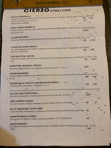 Reviews of Cierzo Brewing in Zaragoza - Gastronomía y hostelería