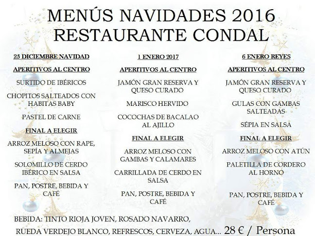 Restaurante Condal - Benidorm