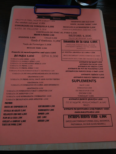 Opinii despre The Bervis Bar în Corró d'Avall - Gastronomía y hostelería