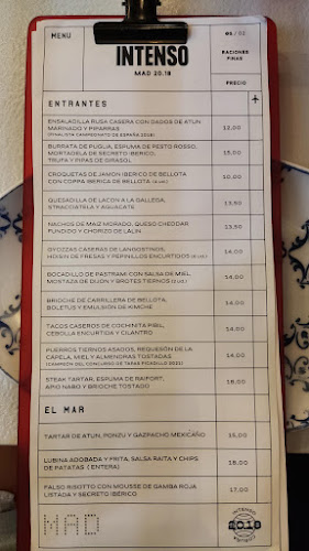 Restaurante Intenso - A Coruña
