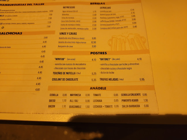 Comentarii opinii despre TALLER DE FRANKFURTS HORA PUNTA DEU I MATA