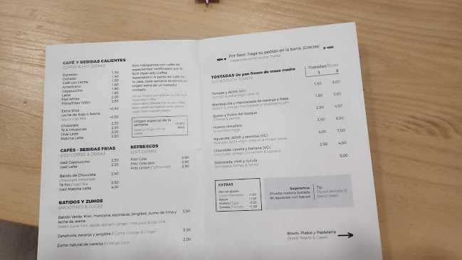 Reviews of Perspectives - Café & Honest Food in Granada - Gastronomía y hostelería