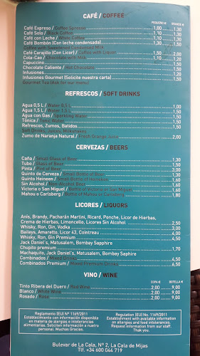 Cafetería Arroyo - La Cala de Mijas