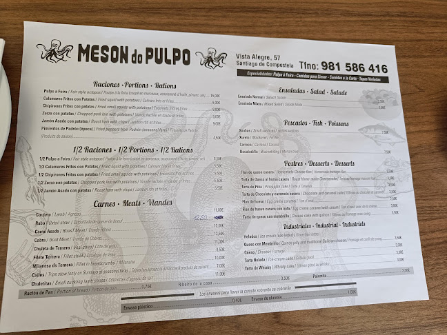 Comments and reviews of El Mesón Do Pulpo