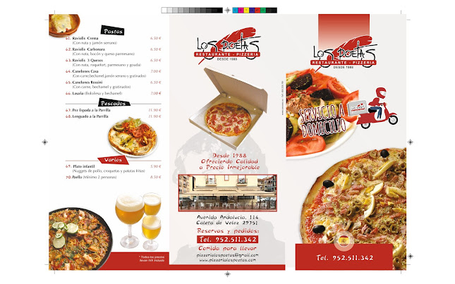 Restaurante Pizzería Los Poetas - Gastronomía y hostelería