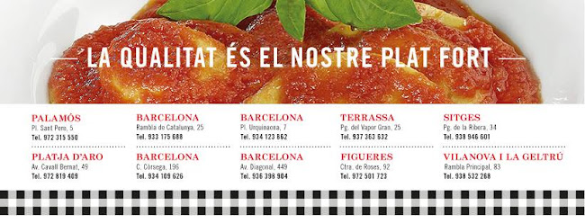 El Racó Vilanova. Mediteranean Pizzeria.