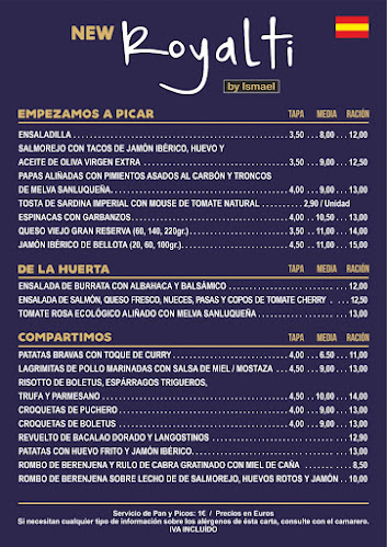 New Royalti By Ismael - Gastronomía y hostelería