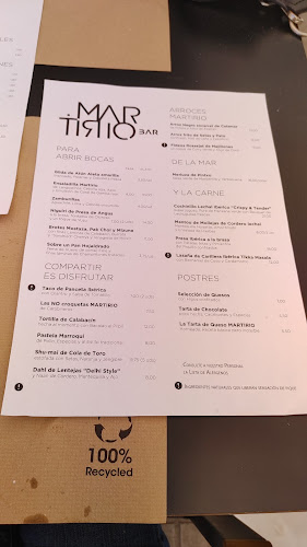 Comentarii opinii despre Martirio Bar