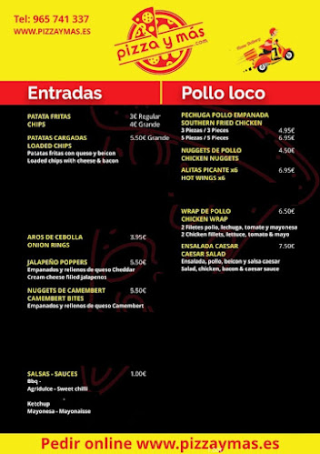 Comentarii opinii despre Pizza y Más