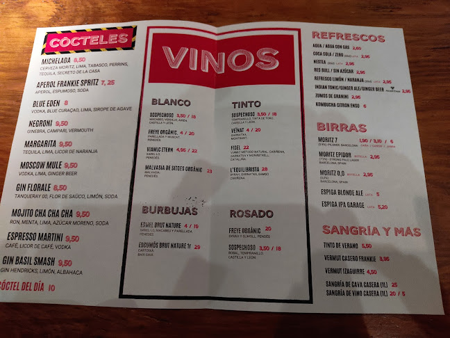 Frankie Gallo Cha Cha Cha | Pizzería Raval