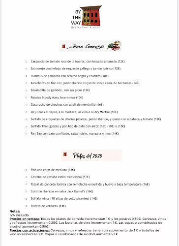 By the Way | Restaurante Arturo Soria