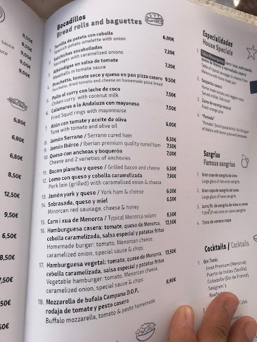 Café Menorca - Gastronomía y hostelería