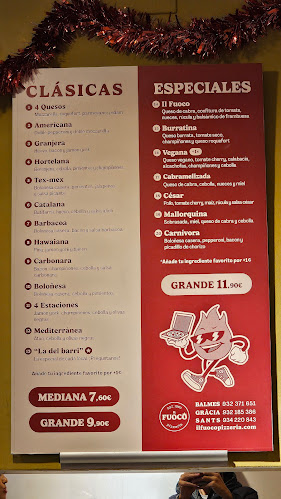 Il Fuoco Pizzería Gracia - Barcelona