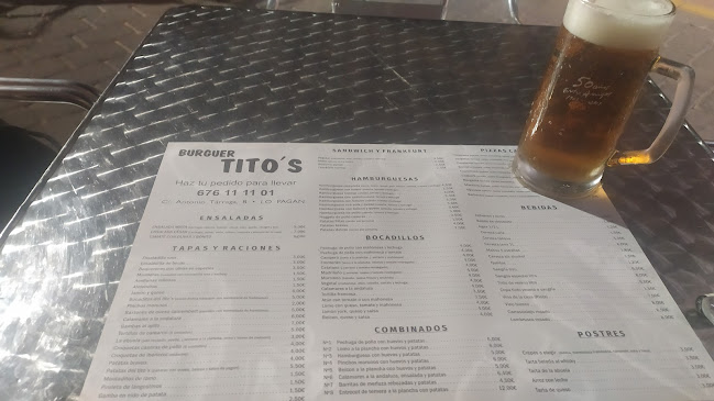 Burguer Tito's - San Pedro del Pinatar