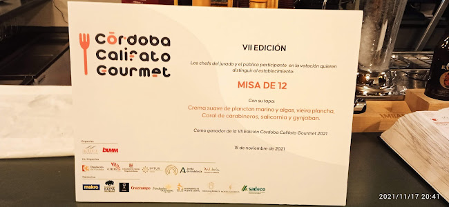 Restaurante Misa de 12