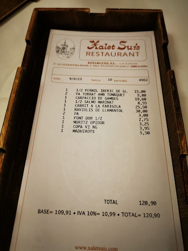 Opinii despre Xalet Suís în Lleida - Gastronomía y hostelería