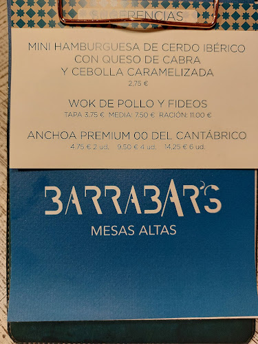 Barrabar´s Triana - Gastronomía y hostelería