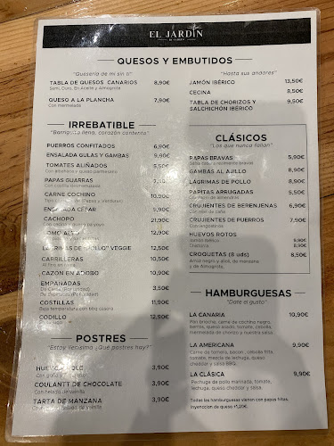 El jardín - Gastronomía y hostelería
