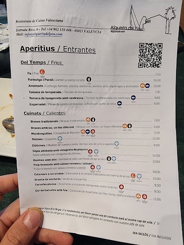 Opinii despre Alquería del Pou în Valencia - Gastronomía y hostelería