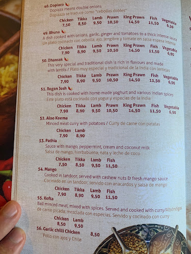 Restaurante Sultan Golden Curry - Málaga