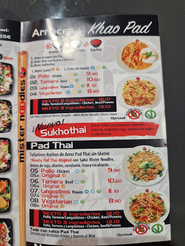 Comentarii opinii despre Restaurante Mister Noodles Sevilla