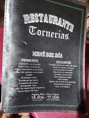 Bar restaurante Tornerías - Gastronomía y hostelería