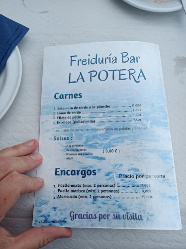Reviews of Freiduría Bar La Potera in El Morche - Gastronomía y hostelería