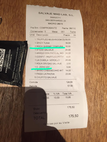 SLVJ Madrid Velazquez Phone number