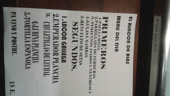 Reviews of El Rincón de Blas in Madrid - Gastronomía y hostelería