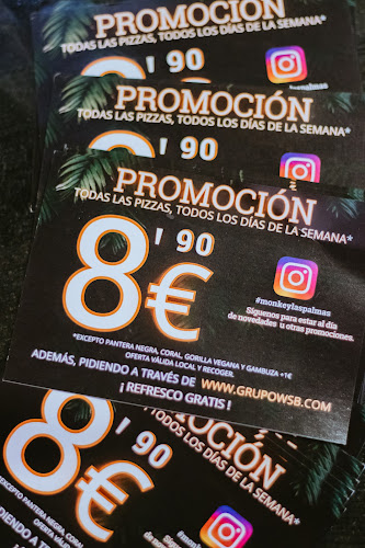 Comments and reviews of Restaurante Monkey Pizza | Opciones Veganas