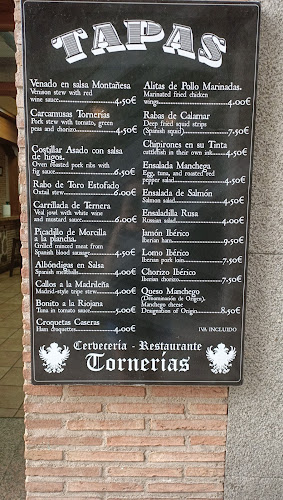 Bar restaurante Tornerías