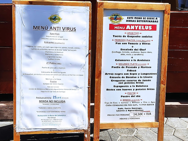 Comentarii opinii despre Restaurante La Barca del Salamanca