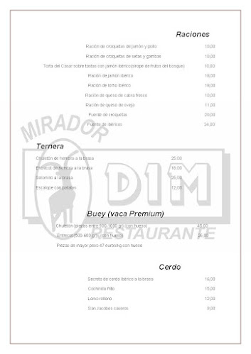 Restaurante El Mirador de Gredos Candeleda - El Raso