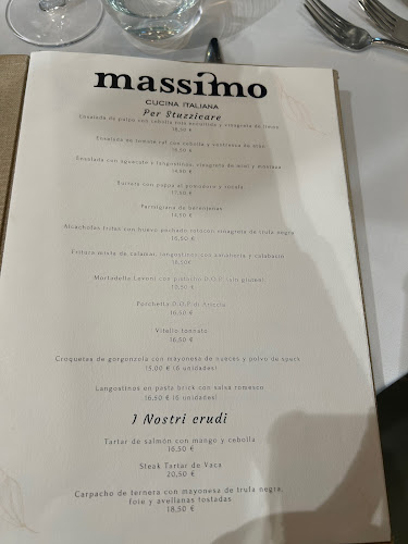 Opinii despre Restaurante Italiano Massimo în Barcelona - Gastronomía y hostelería