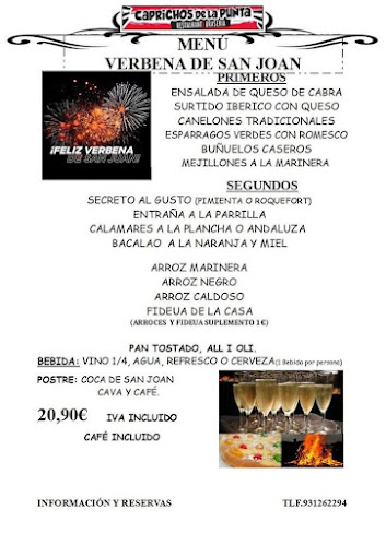 Opinii despre Caprichos de la punta în Palafolls - Gastronomía y hostelería