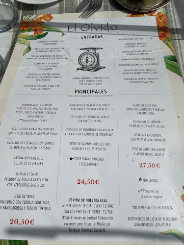 Opinii despre El Olvido în Madrid - Gastronomía y hostelería