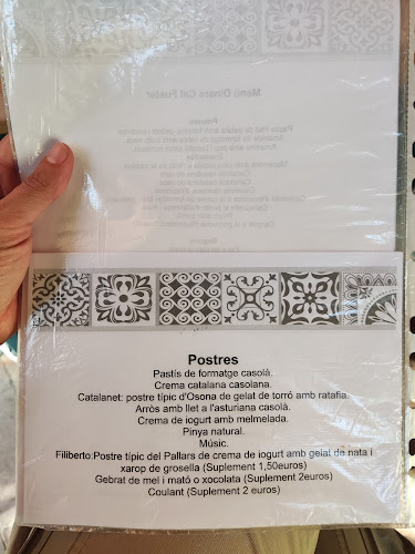 Opinii despre Cal Fuster în Butsènit d'Urgell - Gastronomía y hostelería